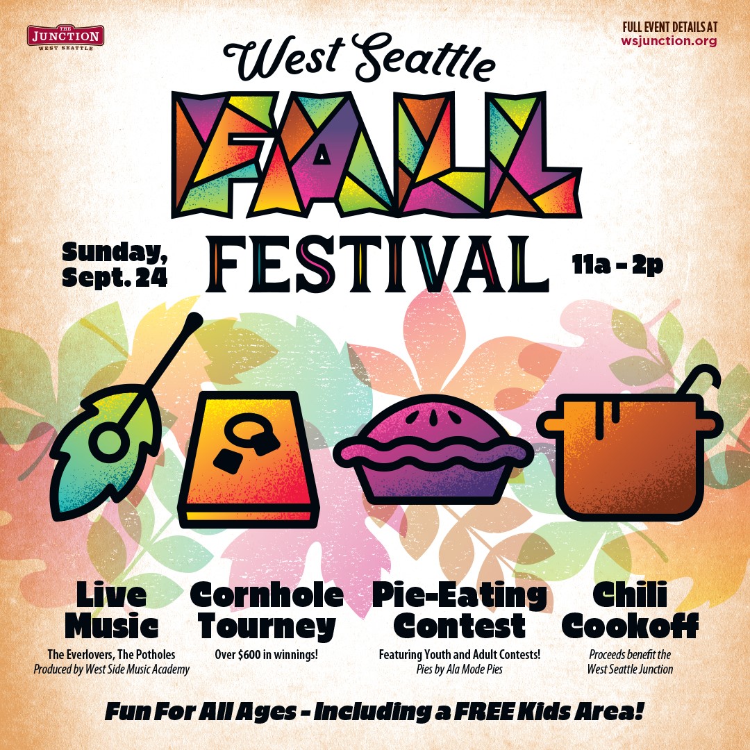 Fall Festival set for the West Seattle Junction Sept. 24; Event moved